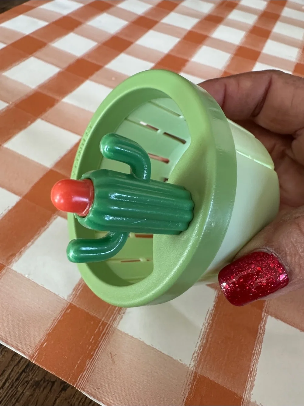 Cactus Sink Strainer - Green